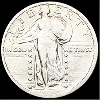 1920-S Standing Liberty Quarter CLOSELY