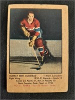 1951-52 Parkhurst NHL Murray Bert Olmstead Card #5