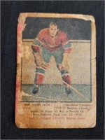 1951-52 Parkhurst NHL Elmer James Lach Card #1