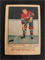 1951-52 Parkhurst NHL Emile Bouchard Card #3