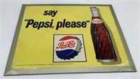 unused say "Pepsi, please" sign
