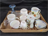 China, Cups, Saucers