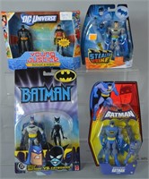 4pc Animated Batman Figures NIP