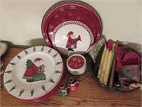 Christmas Plates, Candles, Trays, Trivets, Coaster