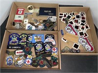 MILITARY/FIRST RESPONDERS PATCHES / PINS