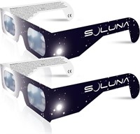 Solar Eclipse Glasses for Direct Sun Viewing, 2pk