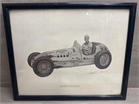Dee Ross Shuck Indianapolis 1952 #98 Agajanian