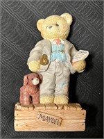 Cherished Teddies  #CT951 Mayor Wilson T Beary