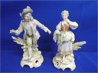(2) Meissen Figurines