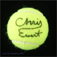 Chris Evert Signed WTA Penn 3 Tennis Ball