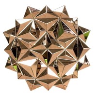 Safavieh Rosby Contemporary 3d Copper Wall Mirror