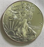 2012 Silver Eagle GEM BU