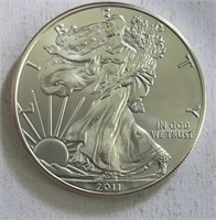 2011 Silver Eagle GEM BU