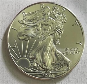 2012 Silver Eagle GEM BU