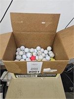 Box of Golf Balls found in park or parking lot