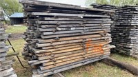 2 Lifts of 2x6x8' Pine Rough Cut Lumber
