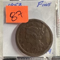 1853 LARGE CENT