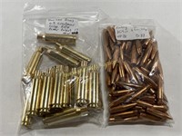 6.5 Creedmoor LR Brass & 264 Cal 107 Gr Bullets