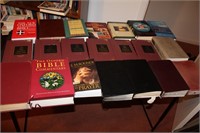 Books, Bibles, commentary's