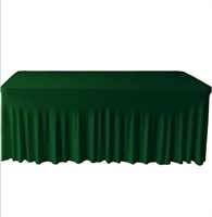 New (Size 6') Gowinex  Hunter Green Spandex Table
