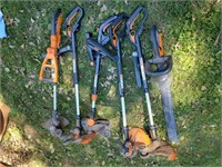 Worx Battery Operated Yard Tools - Read Details