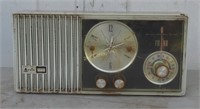 Vintage Arvin Am Fm Clock Tube Radio