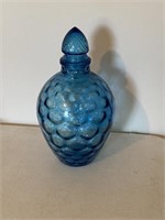 Blue decanter