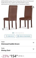 Dining Chair (Open Box, New)