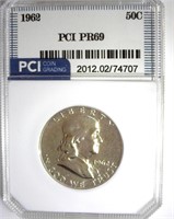 1962 Franklin PR69 LISTS $300