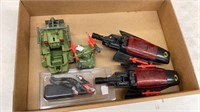 Lot of GI Joe Vehicles, Figures and Weapons