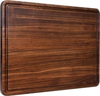 $100  AZRHOM XL Walnut Cutting Board 20x15