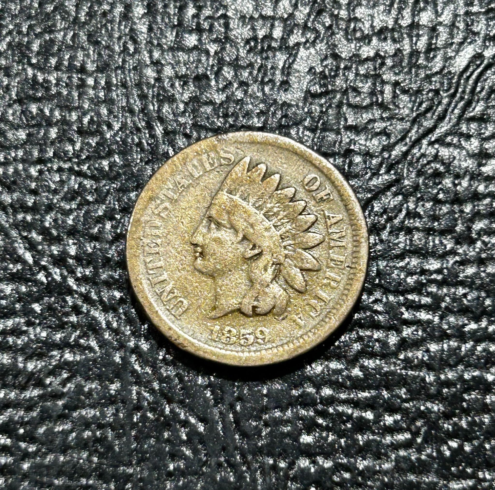 1859 US Indian Head Cent