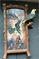 Plaque in Eagle Frame “Guardians of the Canyon“