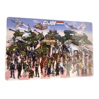 G.I. Joe Rise of Cobra Movie poster tin, 8x12,