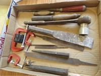 Misc. Tools -- Chisel, Punches, Clamps, Files, etc