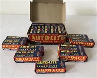 19 NOS Auto-Lite Spark Plugs in Original