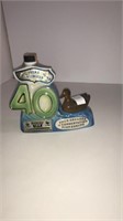 Jim Beam Collectors bottle 
Ducks Unlimited 40
