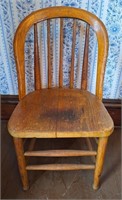 Oak Bentwood Spindle Back Chair