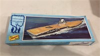 Vintage USS Phillipine Sea aircraft carrier model