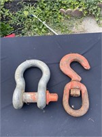 Large industrial hook