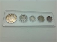 1911 90% Silver Year Set
