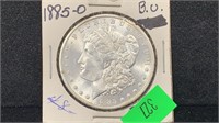 1885-O BU Morgan Silver Dollar