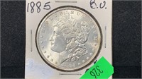 1885 BU Morgan Silver Dollar