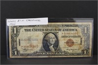 1935 Hawaii $1 Silver Certificate