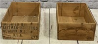 Vintage Wood Wine Crates