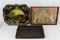Collection of Decorative Trays