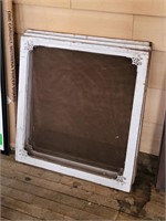 3 VTG Wood Framed Window Screens
