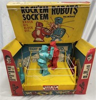 Boxed Marx Rockem Sockem Robots