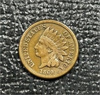 1860 US Indian Cent