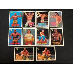 (10) 1989 Classic Wwe Wrestling Cards